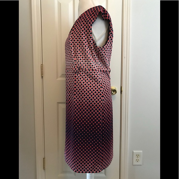 Cute White, Red and Blue Dress - Picture 3 of 8